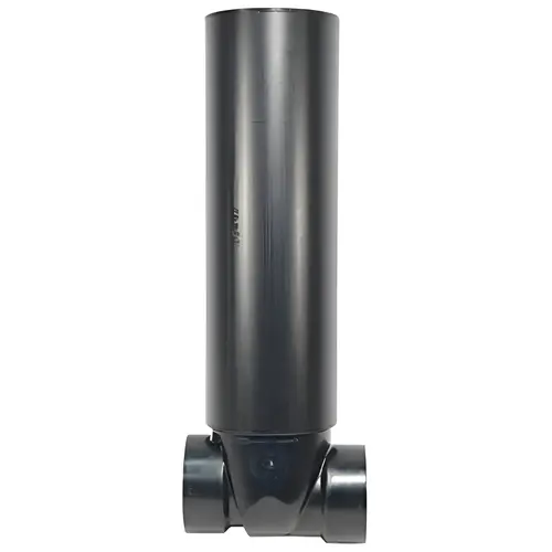 Backwater Valve with Sleeve, 4 in, Hub x Hub x FPT, ABS Body Backwater Valve with Sleeve, 4 in, Hub x Hub x FPT, ABS Body