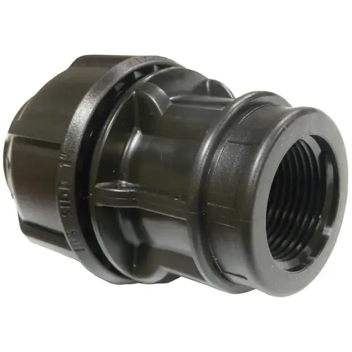 Pipe Adapter, 1-1/4 in, FPT, Polyethylene, 230 psi Pressure Pipe Adapter, 1-1/4 in, FPT, Polyethylene, 230 psi Pressure
