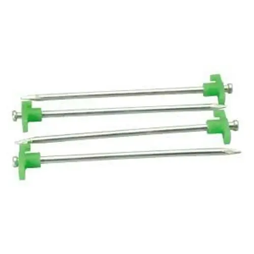 Nail Tent Stake, 11 in L, Steel