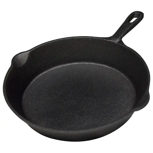 Camping Skillet, 10-1/2 in Dia, Cast Iron