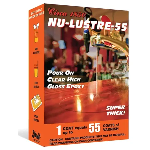 Epoxy Varnish, Amber/Clear, 3.78 L Epoxy Varnish, Amber/Clear, 3.78 L