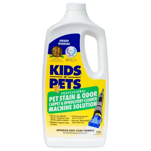 Carpet and Upholstery Cleaner, 27 oz, Liquid Carpet and Upholstery Cleaner, 27 oz, Liquid