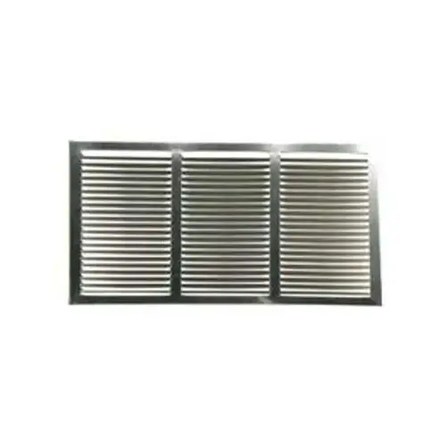 Sidewall Grille, 17-1/4 in L, 5-1/4 in W, Aluminum Sidewall Grille, 17-1/4 in L, 5-1/4 in W, Aluminum