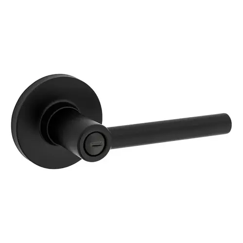 Safe Lock Reminy Passage Door Handle, Lever Handle, Matte Black, 1-3/8 to 1-3/4 in Thick Door Safe Lock Reminy Passage Door Handle, Lever Handle, Matte Black, 1-3/8 to 1-3/4 in Thick Door