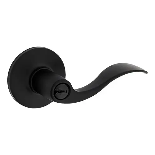 Safe Lock Layton Entry Door Handle, Lever Handle, Matte Black, 3 Grade, Universal Hand Safe Lock Layton Entry Door Handle, Lever Handle, Matte Black, 3 Grade, Universal Hand