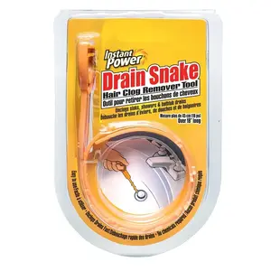 Instant Power 4807 Drain Snake Hair Clog Remover Tool