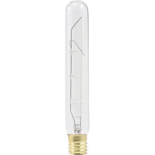 Incandescent Lamp, 25 W, T20 Lamp, Intermediate E17 Lamp Base, 240 Lumens, 2850 K Color Temp - pack of 6 Incandescent Lamp, 25 W, T20 Lamp, Intermediate E17 Lamp Base, 240 Lumens, 2850 K Color Temp - pack of 6