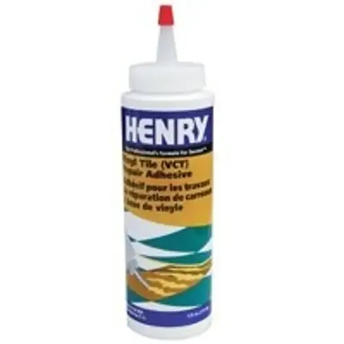 FRC Vinyl Tile Repair Adhesive, Off-White, 6 oz Bottle FRC Vinyl Tile Repair Adhesive, Off-White, 6 oz Bottle