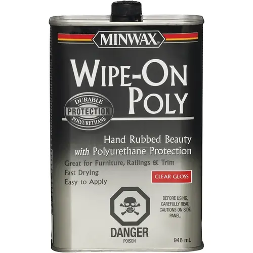 Polyurethane, Gloss, Liquid, Clear, 946 mL Polyurethane, Gloss, Liquid, Clear, 946 mL