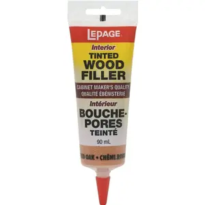 LePage 442194 Wood Filler, Paste, Red Oak, 90 mL Tube