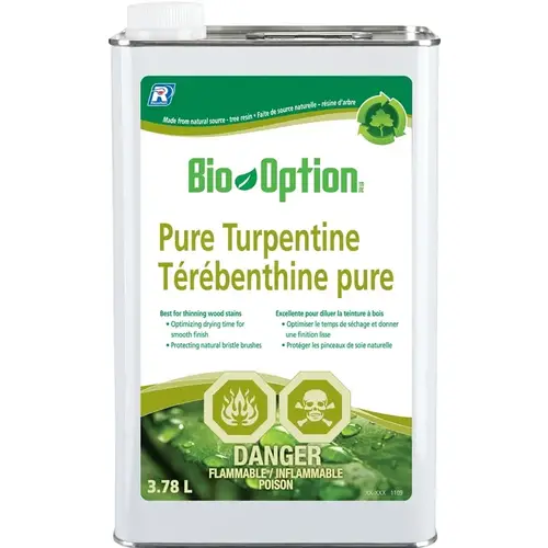 Bio-Option Varsol 13-304 Pure Turpentine Thinner, 205 L, Bottle - pack of 4 Bio-Option Varsol 13-304 Pure Turpentine Thinner, 205 L, Bottle - pack of 4