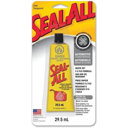 Automotive Adhesive, Clear, 29.5 mL, Carded Automotive Adhesive, Clear, 29.5 mL, Carded