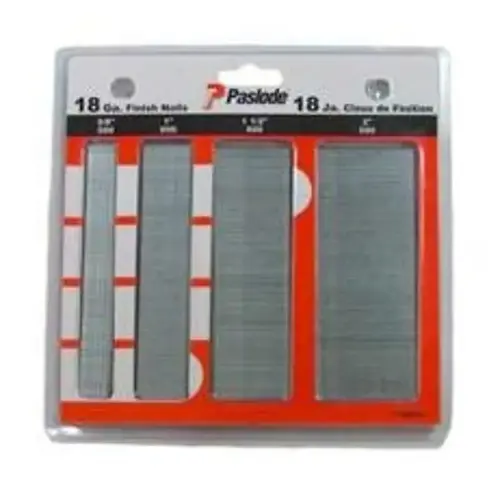 Brad Nail, 5/8 to 2 in L, Galvanized, Chisel Point - pack of 2000