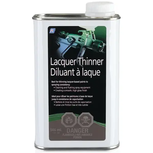 13-351 Lacquer Thinner, Liquid, Hydrocarbon, Clear 13-351 Lacquer Thinner, Liquid, Hydrocarbon, Clear