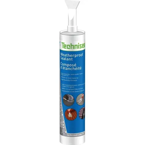 Weatherproof Sealant, Clear, 300 mL Tube