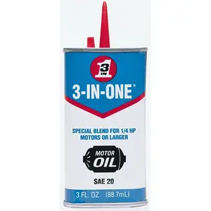 3-IN-ONE 01145 Motor Oil, 20, 88.7 mL Light Amber