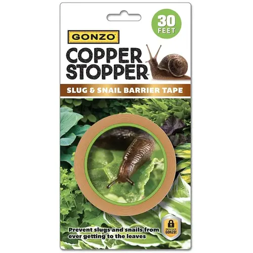 Copper Stopper 1.75 In. x 30 Ft. Slug & Snail Copper Tape