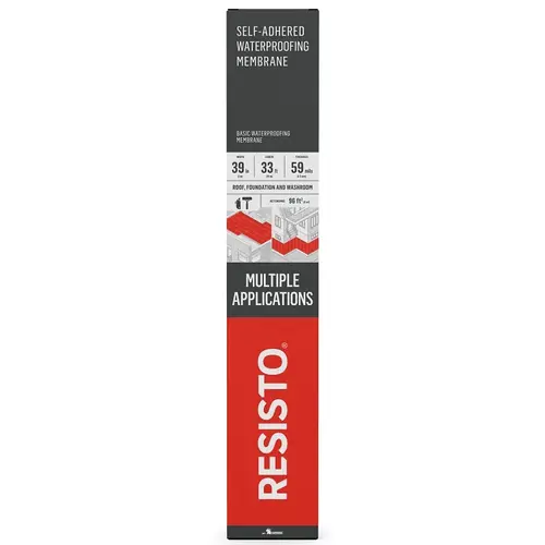 Waterproofing Membrane, Solid, Black