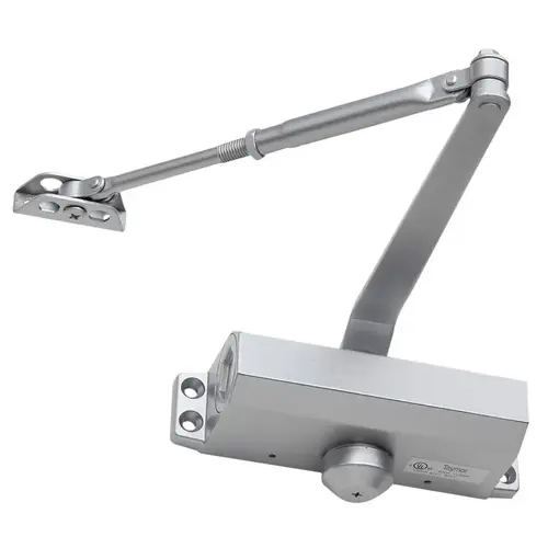 600 Door Closer, Non-Handed Hand, Aluminum Alloy, Aluminum, 1-9/16 in Mounting Hole Distance 600 Door Closer, Non-Handed Hand, Aluminum Alloy, Aluminum, 1-9/16 in Mounting Hole Distance
