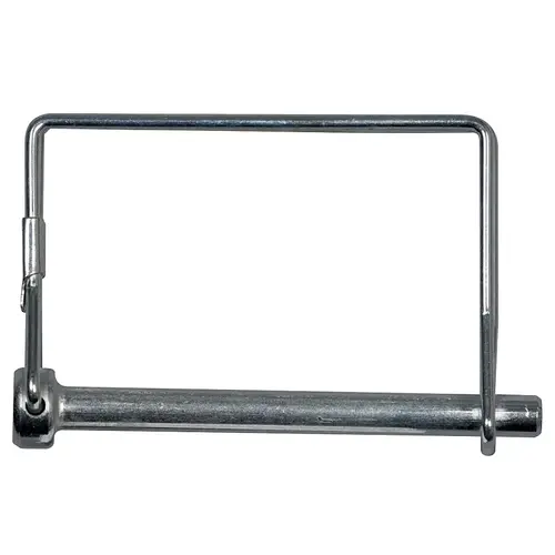 Quick Pin, 1/4 in Dia Pin, 2-1/2 in L, Steel, Zinc