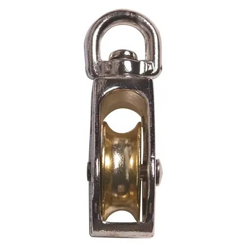 PULLEY SWIVEL SINGLE ZP 1/2IN PULLEY SWIVEL SINGLE ZP 1/2IN