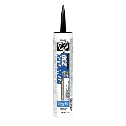 DYNAFLEX 230 Sealant, Black, 40 to 100 deg F, 300 mL Cartridge DYNAFLEX 230 Sealant, Black, 40 to 100 deg F, 300 mL Cartridge