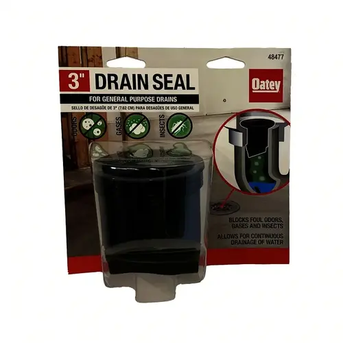 Drain Seal, Specifications: 3 in Size Drain Seal, Specifications: 3 in Size