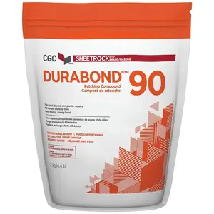 USG 380381 Durabond 90 Drywall Compound, Natural, 2 kg