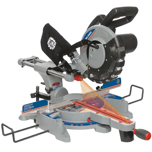 Miter Saw, 2 x 9-3/8 in Cutting Capacity, 5200 rpm Speed, 45 deg Max Miter Angle Miter Saw, 2 x 9-3/8 in Cutting Capacity, 5200 rpm Speed, 45 deg Max Miter Angle