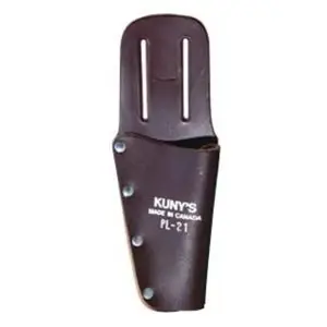Kuny's PL-21 Tool Works Series Knife and Plier Holder, Leather, 2-1/2 in W, 8-1/2 in H