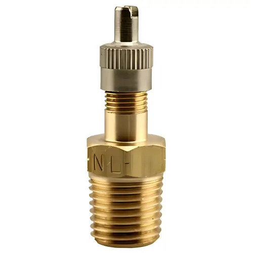 Air Snifter Valve, 1/4 in Connection, MPT, 200 psi Pressure, Brass