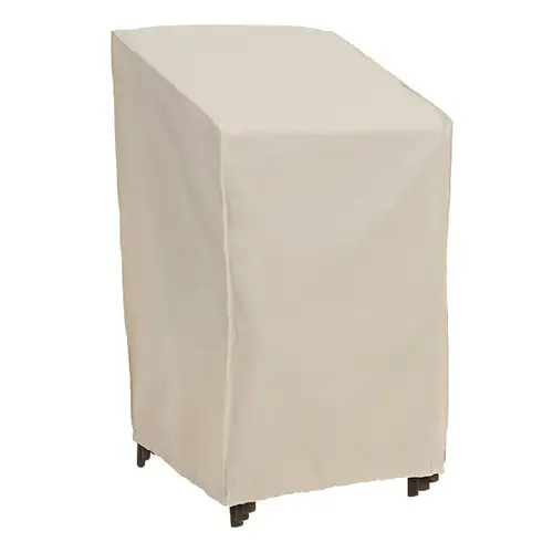 Stacked Chair Cover, 30 in L, 27 in W, 48 in H, Taupe Stacked Chair Cover, 30 in L, 27 in W, 48 in H, Taupe