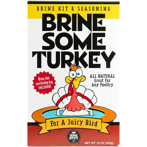 Brine Some Turkey Seasoning, Poultry, 19 oz