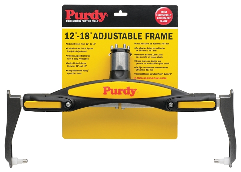 Purdy 14A753018 Paint Roller Frame Revolution 12 - 18" W Adjustable Threaded End