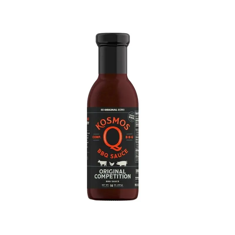 Kosmos Q BBQ Sauce Original Competition 14 oz Bottle KOS-COMP