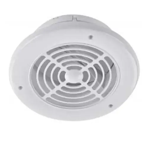 Soffit Exhaust Vent, 8-1/2 in L, 8-1/2 in W, White