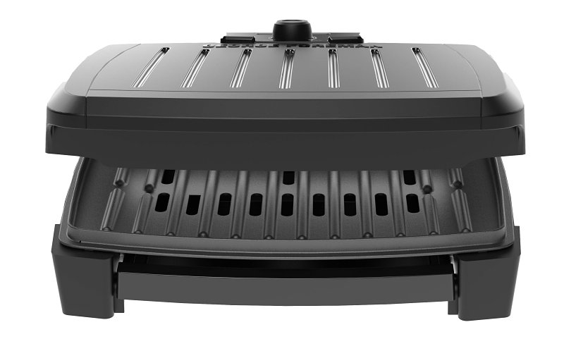 George Foreman GRECV075B Indoor Grill Submersible Black Plastic Nonstick Surface 75" Black