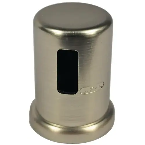 2 in. O.D. Kitchen Air Gap Cap in Brushed Nickel