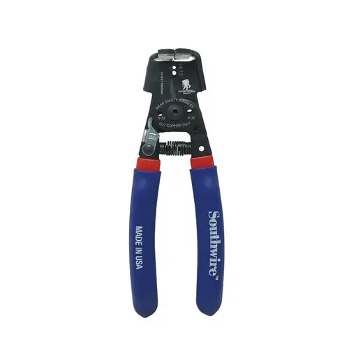 Wire Stripper Wounded Warrior Project 9.25" L Blue Wire Stripper Wounded Warrior Project 9.25" L Blue