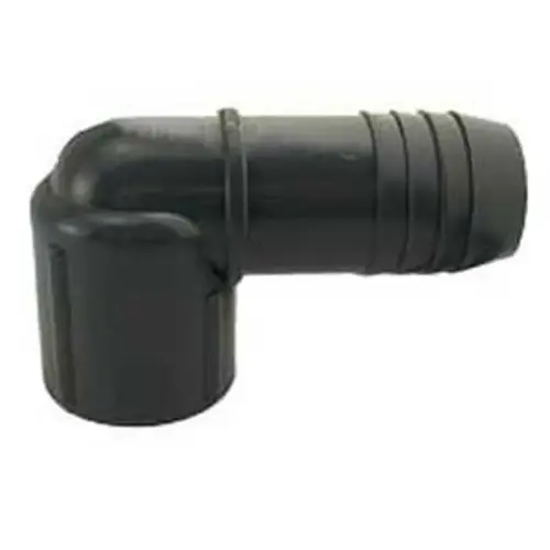 PVCFRE-0705 Pipe Elbow, 3/4 x 1/2 in, FPT x Insert, 90 deg Angle, PVC PVCFRE-0705 Pipe Elbow, 3/4 x 1/2 in, FPT x Insert, 90 deg Angle, PVC