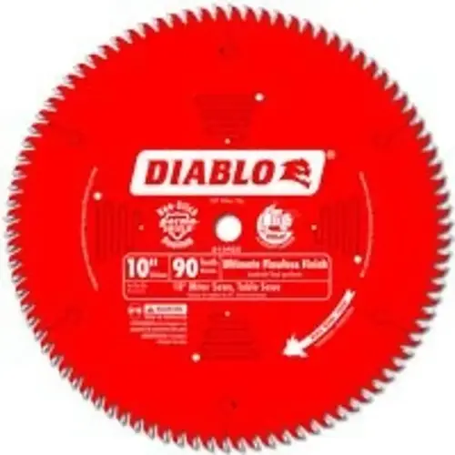Circular Saw Blade, 10 in Dia, 5/8 in Arbor, 90-Teeth, Carbide Cutting Edge Circular Saw Blade, 10 in Dia, 5/8 in Arbor, 90-Teeth, Carbide Cutting Edge