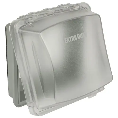 MM2420C Box Cover, 3.07 in L, 5.43 in W, Polycarbonate, Clear MM2420C Box Cover, 3.07 in L, 5.43 in W, Polycarbonate, Clear
