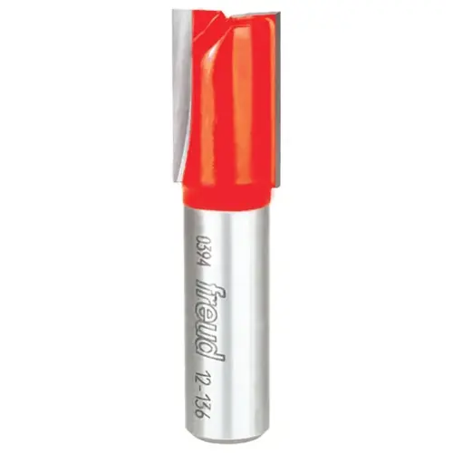 Router Bit, 5/8 in Dia Cutter, 2-1/2 in OAL, 1/2 in Dia Shank, 2-Cutter, Carbide Router Bit, 5/8 in Dia Cutter, 2-1/2 in OAL, 1/2 in Dia Shank, 2-Cutter, Carbide