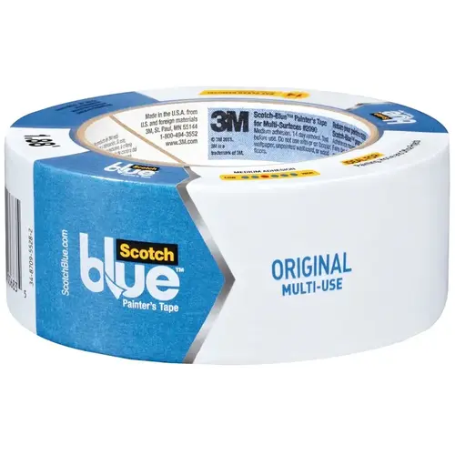 2090-48A Painter's Tape, 60 yd L, 1.88 in W, Crepe Paper Backing, Blue 2090-48A Painter's Tape, 60 yd L, 1.88 in W, Crepe Paper Backing, Blue
