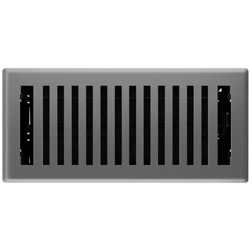 Floor Register, Polystyrene, Gray, Granite Floor Register, Polystyrene, Gray, Granite