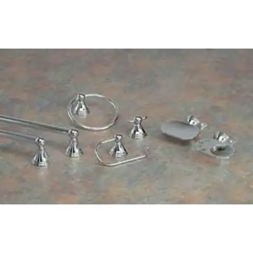 Toilet Paper Holder, Zinc, Chrome Toilet Paper Holder, Zinc, Chrome