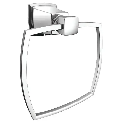 Boardwalk Series Towel Ring, Aluminum/Zinc, Chrome, Screw Mounting Boardwalk Series Towel Ring, Aluminum/Zinc, Chrome, Screw Mounting