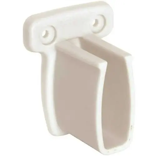 1.75 in. White Plastic Heavy-Duty Shelf Bracket for Wire Shelving