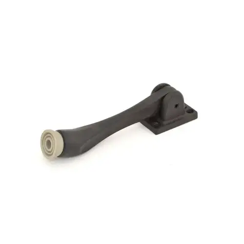 5" Kick Down Door Holder Black Finish