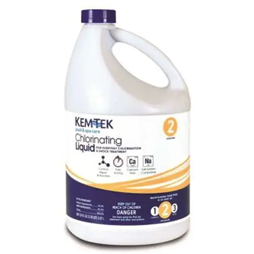 1 Gal. Pool Liquid Chlorine - pack of 3 1 Gal. Pool Liquid Chlorine - pack of 3